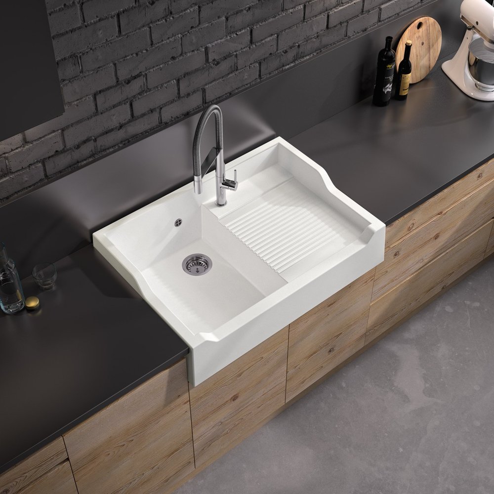 Le cachet de l’évier timbre d’office