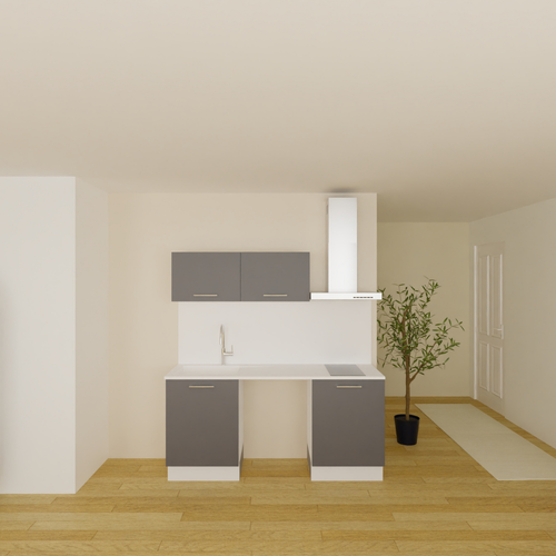 Pack cuisine 180cm emplacement électroménager série 1