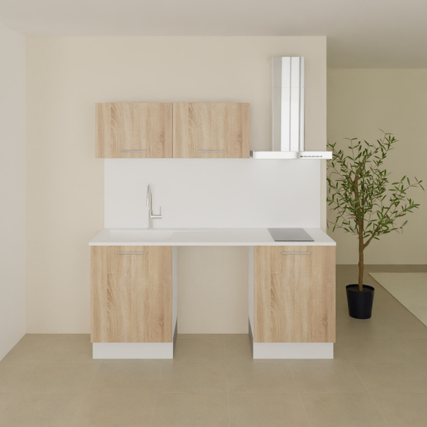 Pack cuisine 180cm emplacement électroménager série 1