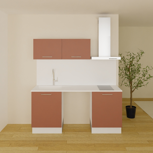 Pack cuisine 180cm emplacement électroménager série 2