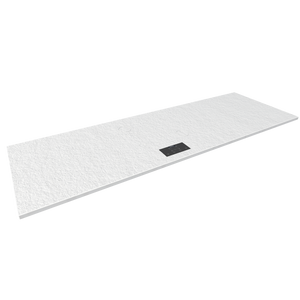 Plan de travail minéral + cuisson invisible 4 zones