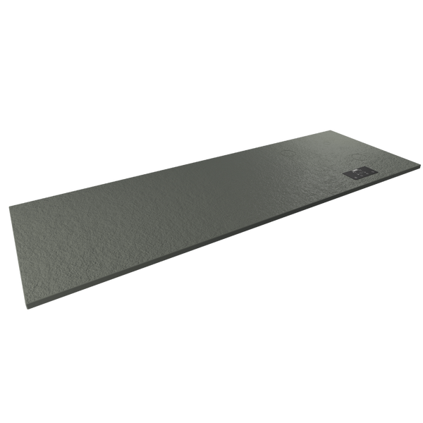 Plan de travail minéral + cuisson invisible 4 zones