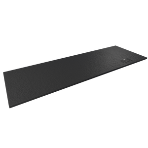 Plan de travail minéral + cuisson invisible 4 zones