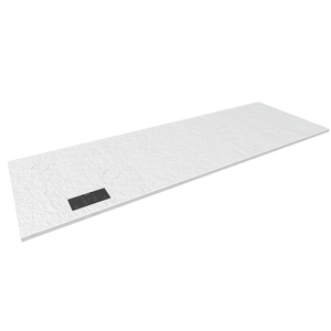 Plan de travail minéral + cuisson invisible 4 zones