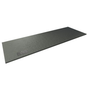 Plan de travail minéral + cuisson invisible 4 zones