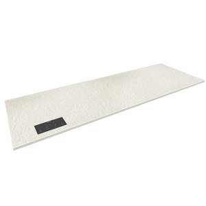 Plan de travail minéral + cuisson invisible 4 zones