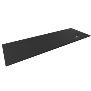 Plan de travail minéral + cuisson invisible 4 zones