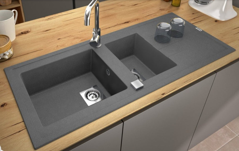 Évier à encastrer ARCOS 2 bacs