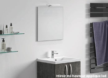 Concept plan vasque + meuble portes TOUCAN 60 cm
