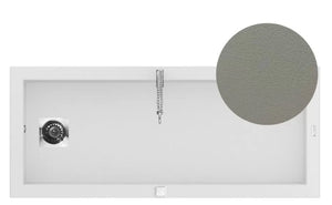 Évier à encastrer DRAKKAR 1 grand bac Taupe