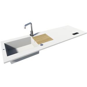 Eole XXL + cuisson invisible 2 zones