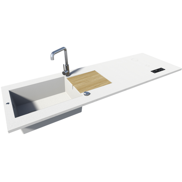 Eole XXL + cuisson invisible 2 zones