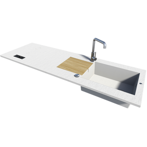 Eole XXL + cuisson invisible 2 zones