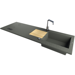 Eole XXL + cuisson invisible 2 zones