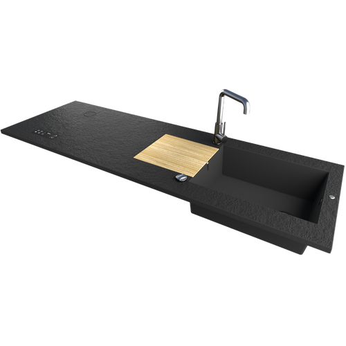 Eole XXL + cuisson invisible 2 zones