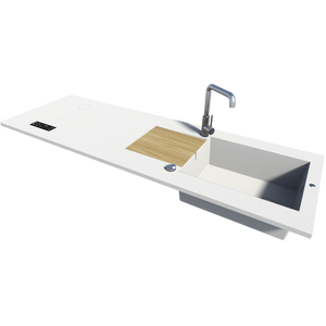 Eole XXL + cuisson invisible 2 zones