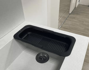 Égouttoir extensible noir