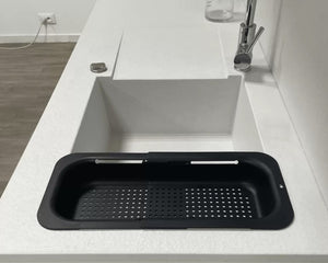 Égouttoir extensible noir