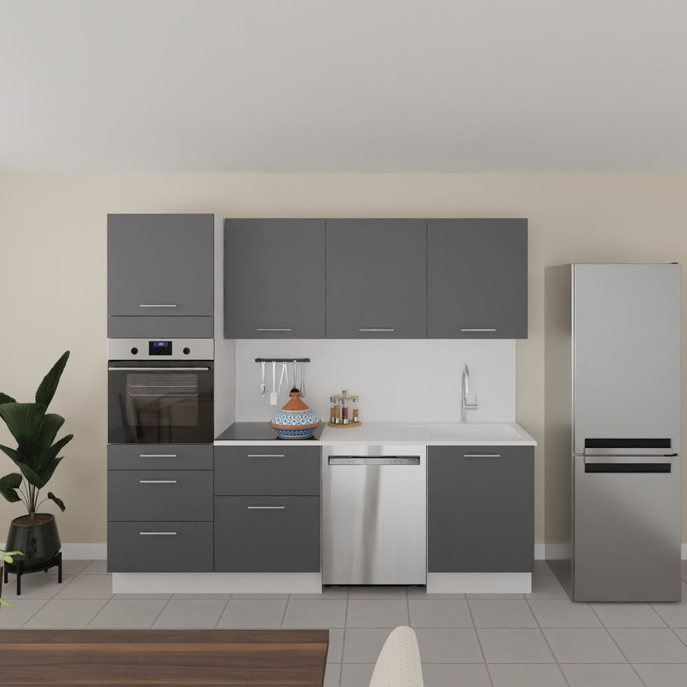 Pack cuisine 240cm avec colonne four série 1