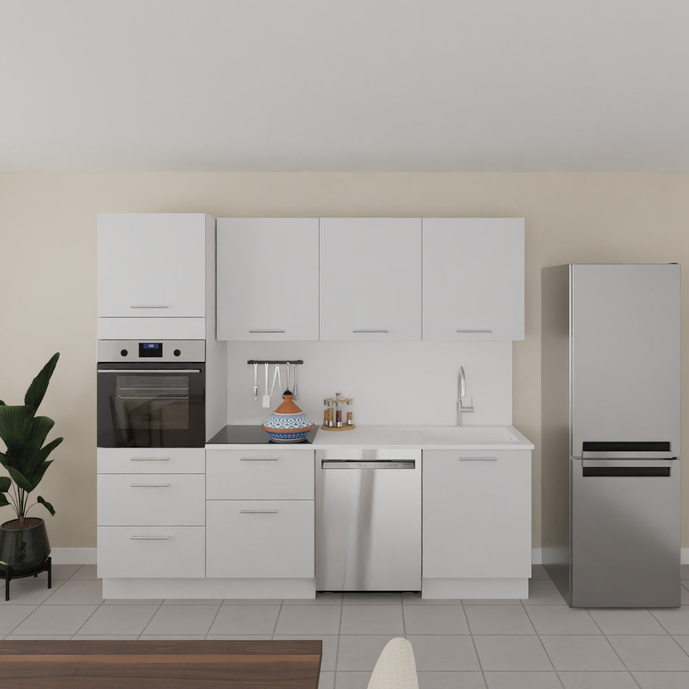 Pack cuisine 240cm colonne four série 2