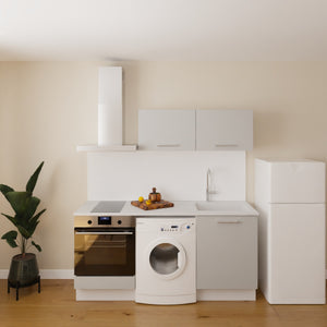 Pack cuisine 180cm emplacement four et zone électroménager série 2