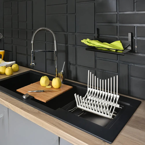 Évier à encastrer multifonction KATLA 2 bacs