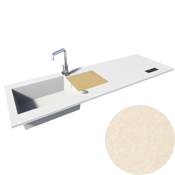 Katla XXL + cuisson invisible 2 zones