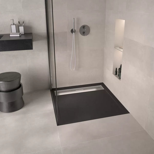 Receveur LUVIA GRIP 90x90 à encastrer ou à poser