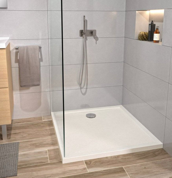 Receveur CAPRI finition satinée 90x90