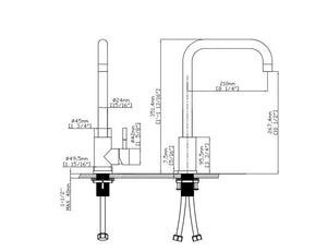 Mitigeur Cuisine DYNAMO Noir