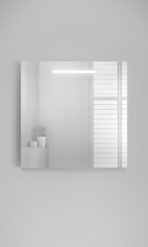 Miroir mi-hauteur 600 LED intégrée