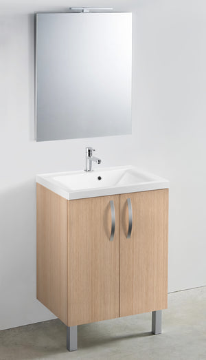 Concept plan vasque + meuble portes TOUCAN 60 cm