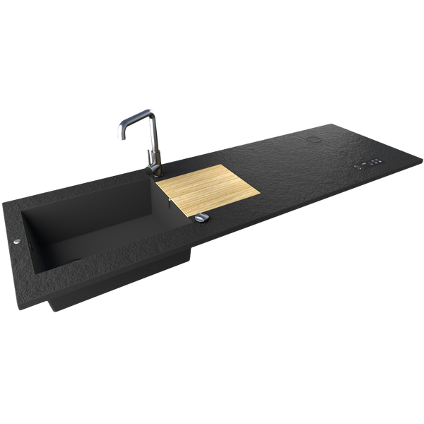 Eole XXL + cuisson invisible 2 zones