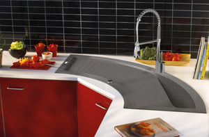 Evier d'angle TWIST 1 bac