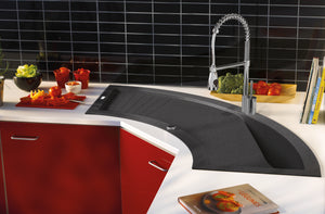 Evier d'angle TWIST 1 bac