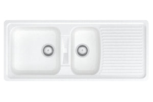 Évier à encastrer VÉNUS 2 bacs