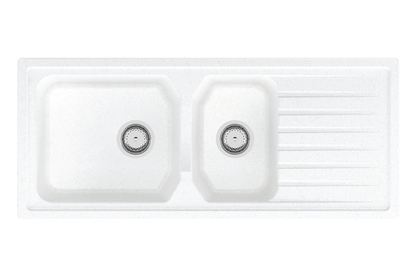 Évier à encastrer ZIRAL 2 bacs