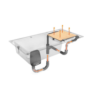 Centrale d'air pour évier Éole