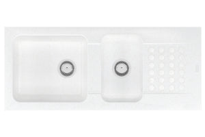 Évier à encastrer DUO 2 bacs