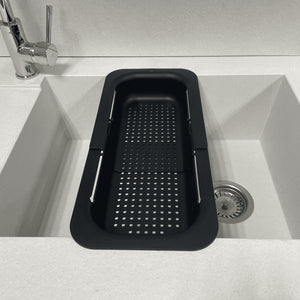 Égouttoir extensible noir
