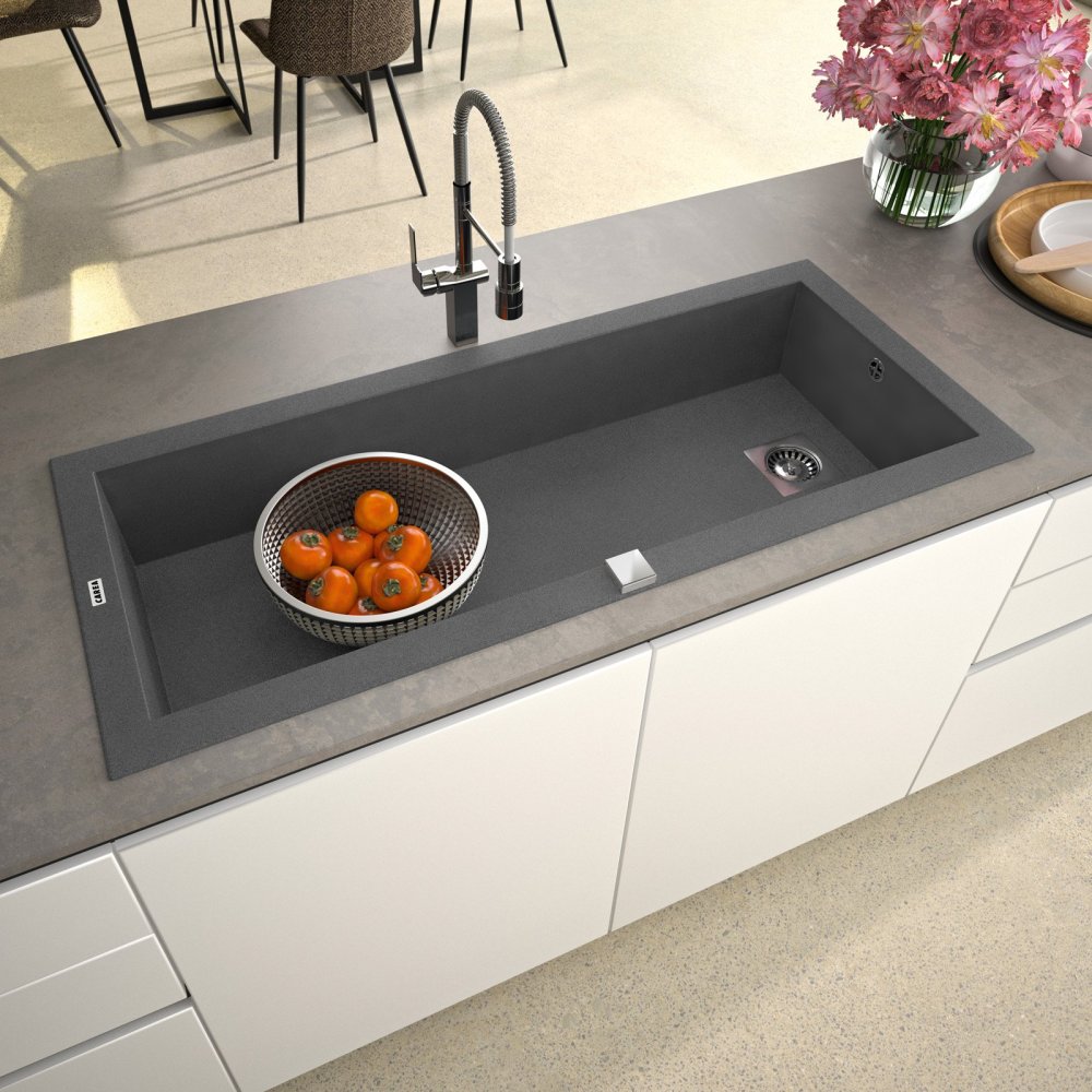Évier à encastrer DRAKKAR 1 grand bac