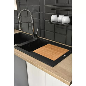 Évier à encastrer multifonction KATLA 2 bacs