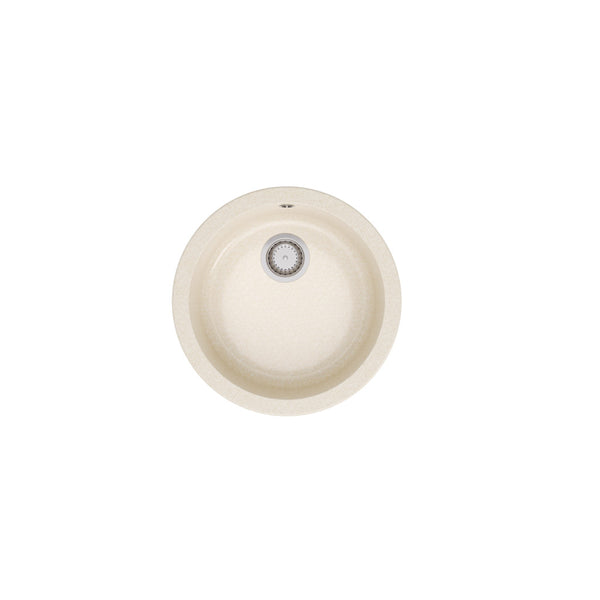 Évier rond sous et sur plan MIRADE