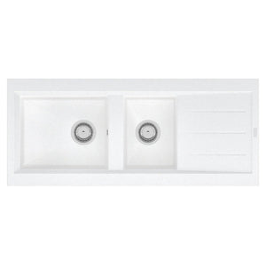 Évier à encastrer OMÉGA 2 bacs