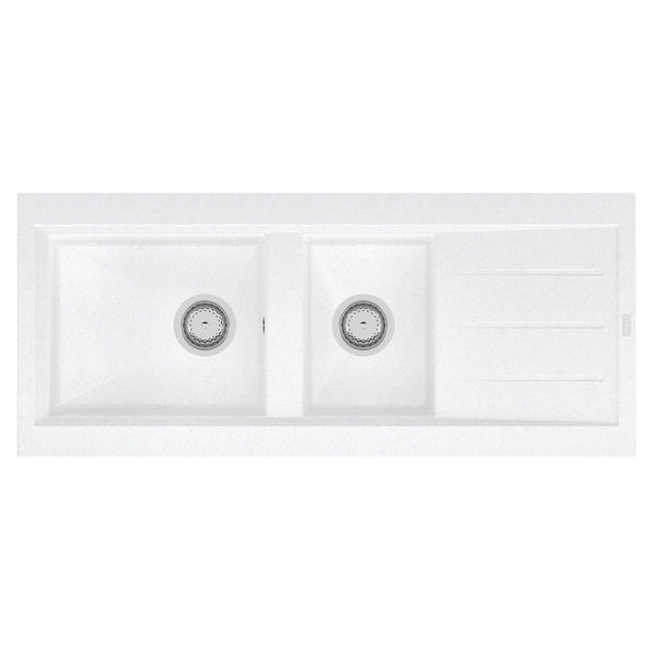 Évier à encastrer OMÉGA 2 bacs