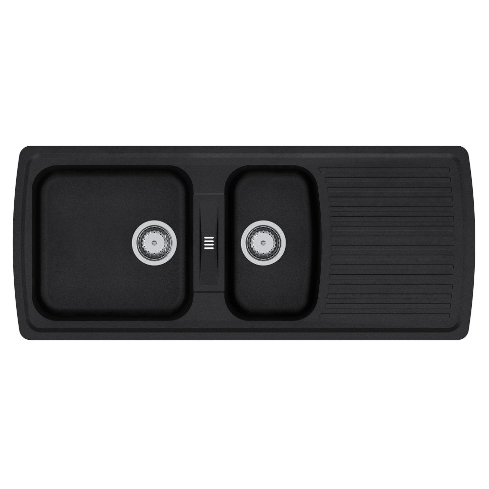 Évier à encastrer VÉNUS 2 bacs