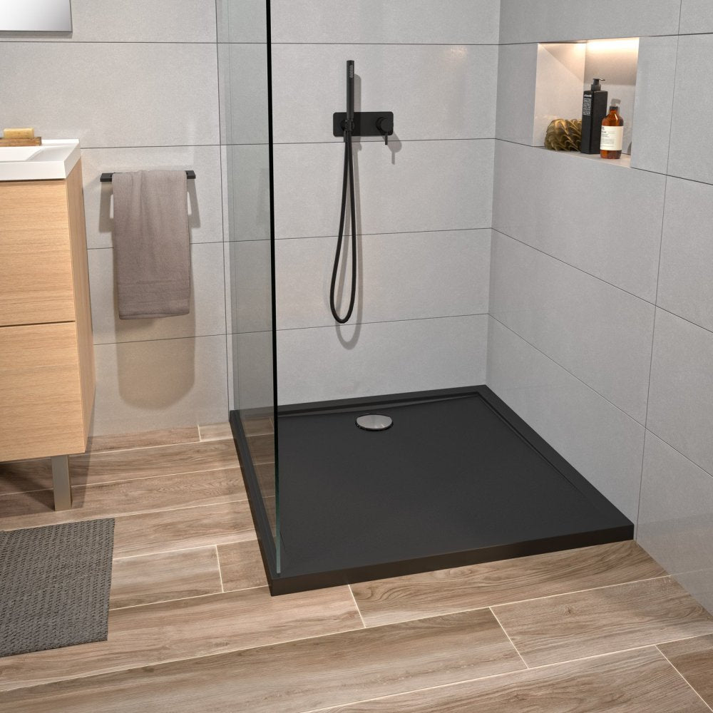 Receveur CAPRI finition satinée 90x90