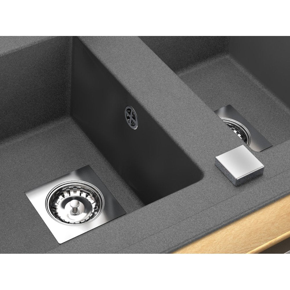 Vidage automatique 2 bacs modèle carré